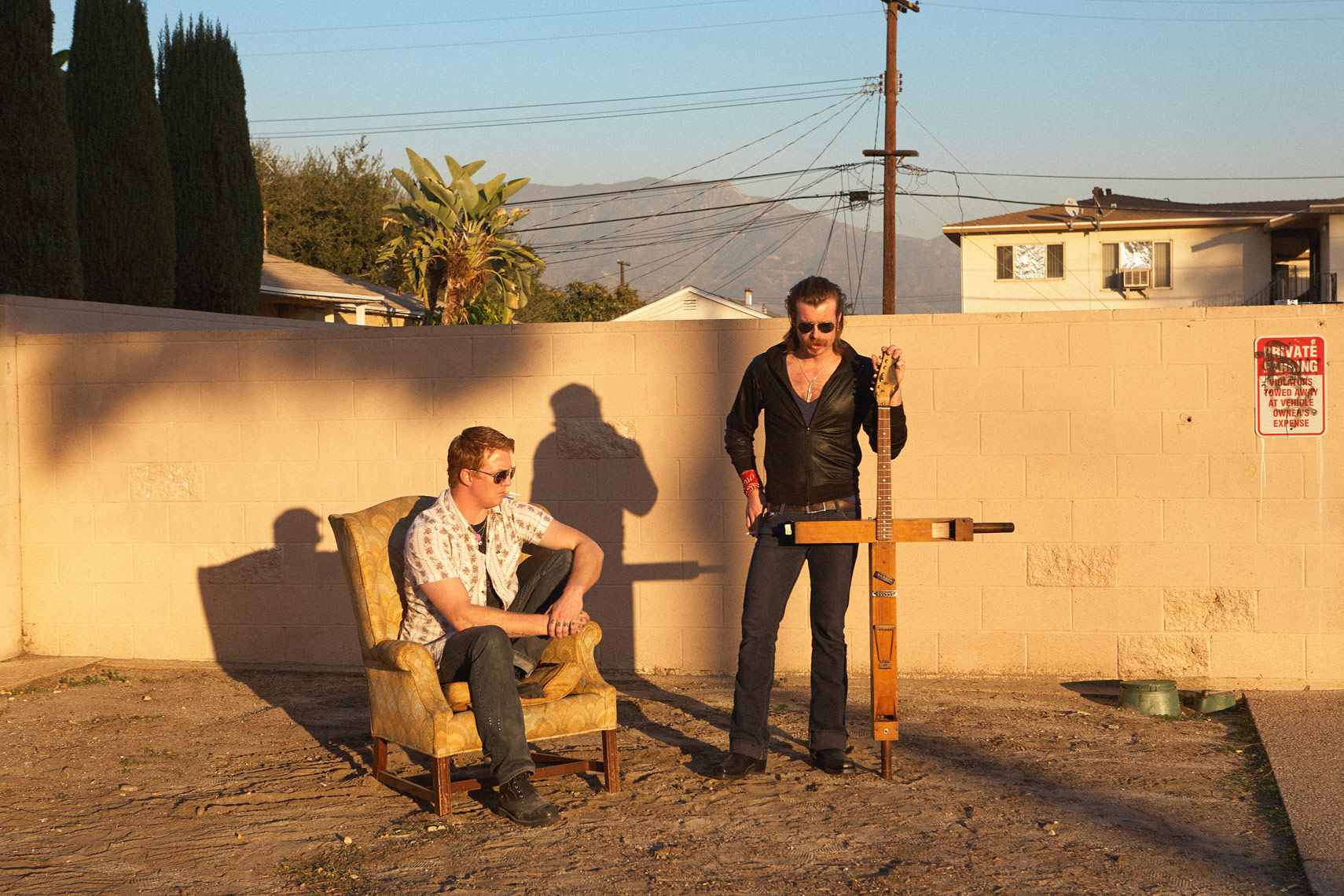 Eagles of Death Metal photographed by Tom Oxley