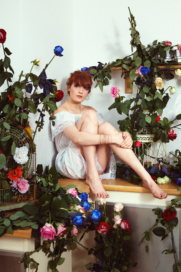 Florence Welch (Florence and The Machine) photographed by Tom Oxley