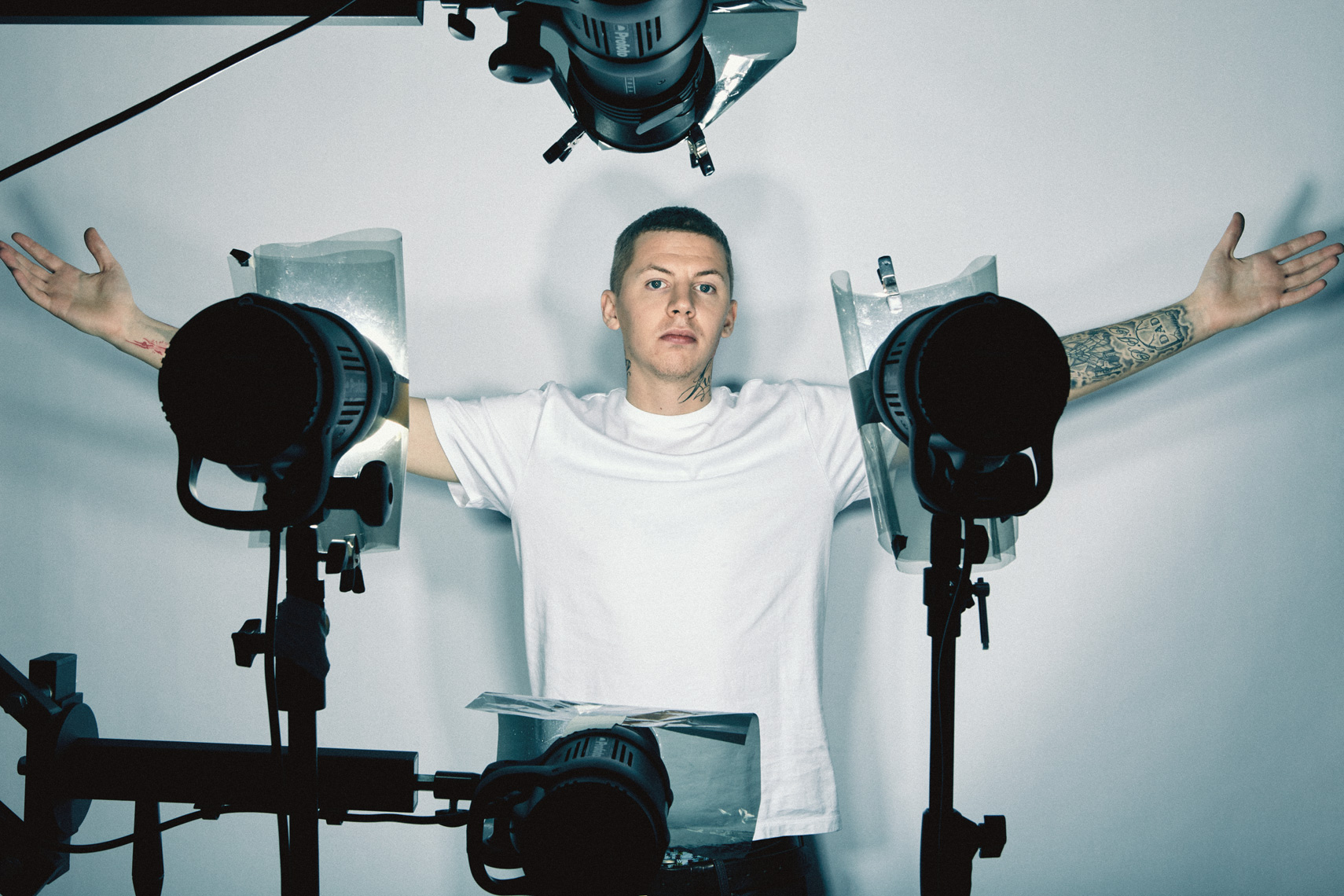 Professor Green Photographed by Tom Oxley