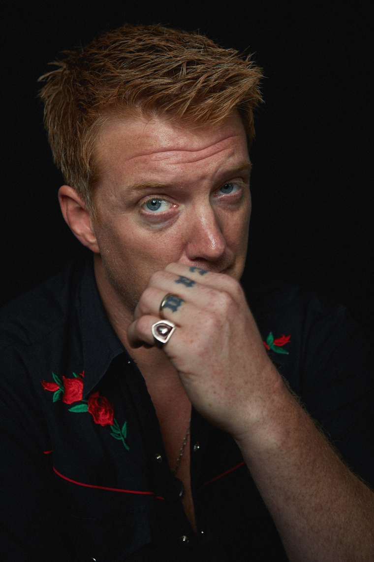 josh homme photographed by tom oxley