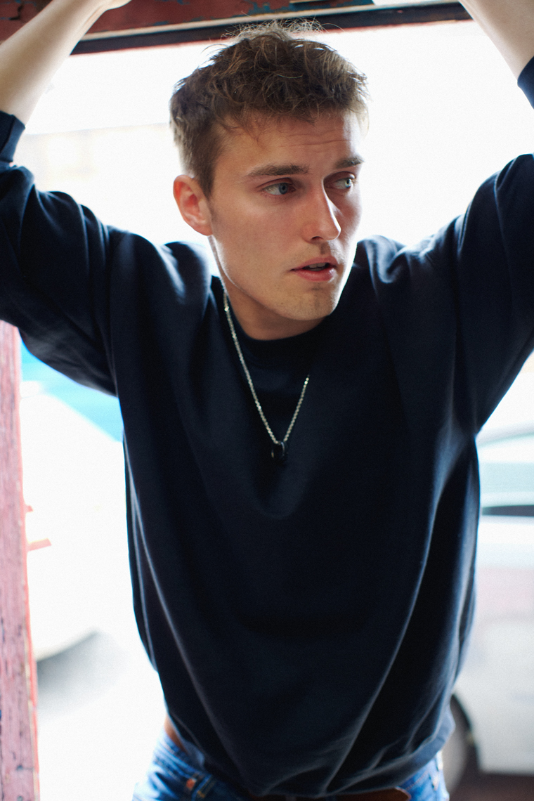 Sam Fender photographed by Tom Oxley, for NME