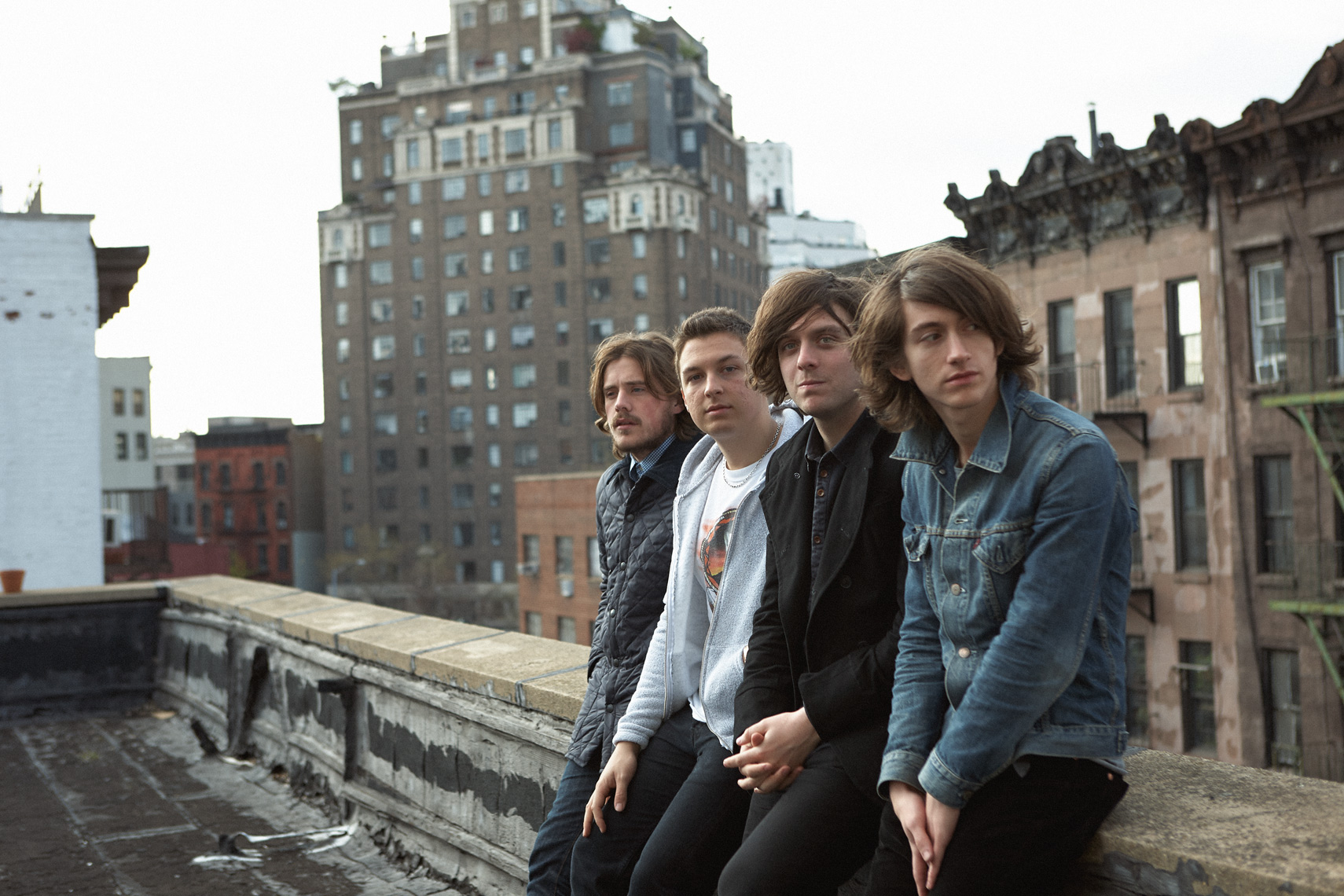 Arctic Monkeys in New York by Tom Oxley